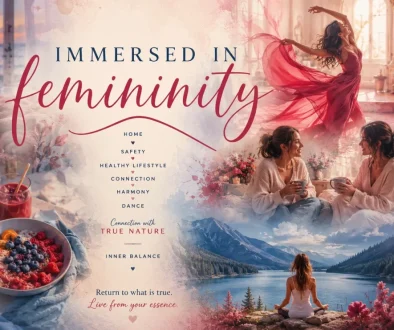 Immersed in Femininity.